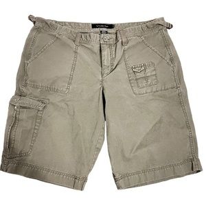 Calvin Klein Jeans Cargo Green Capri Size 16 Womens